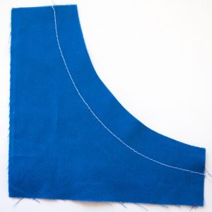 2-Sewing An inward (concave) curve image