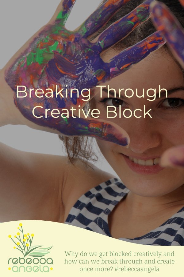 Breaking Through Creative Block Pinterest Image