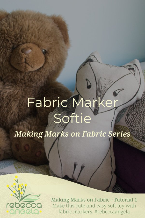 Fabric Marker Softie Pinterest Image