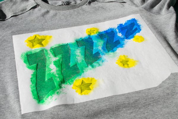 Freezer Paper Stencil 8