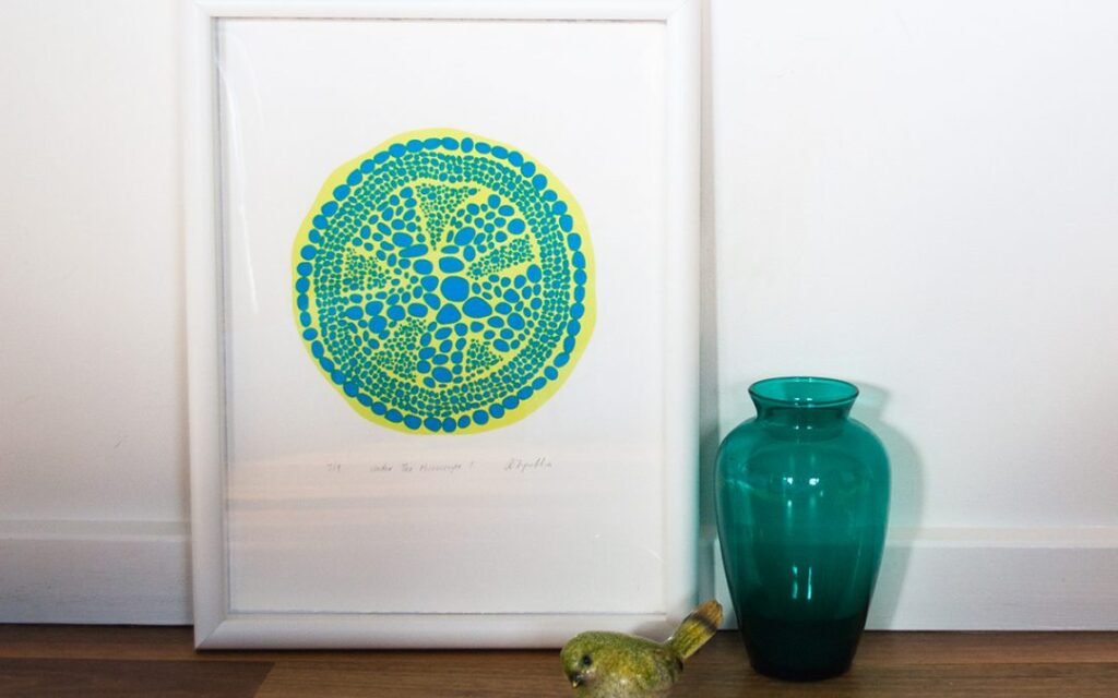 Screen Printing on Paper Image