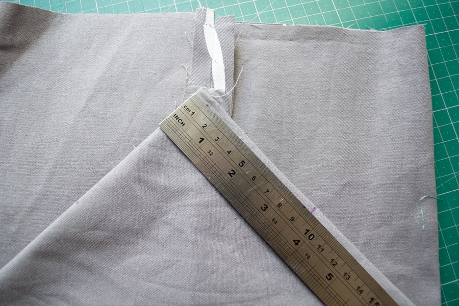 Tutorial Square-Based Fabric Bucket 4