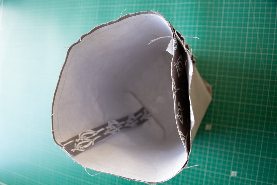Tutorial Square-Based Fabric Bucket 8