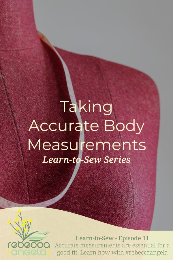Taking Accurate Body Measurements Pinterest Image