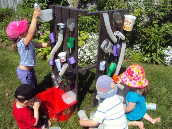 Summer Boredom Busters for Kids Water Wall