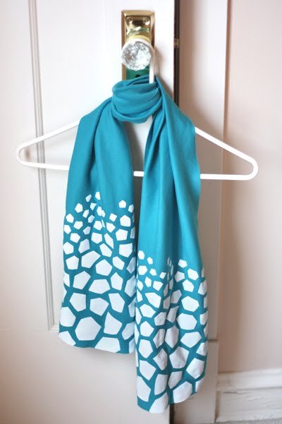 Freezer Paper Scarf Image