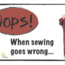 Oops! When sewing goes wrong girl