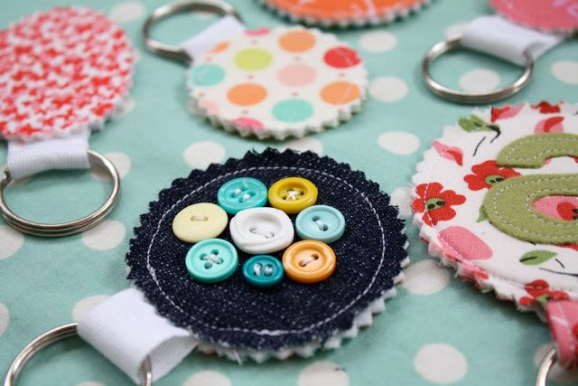 Fabric Keyrings