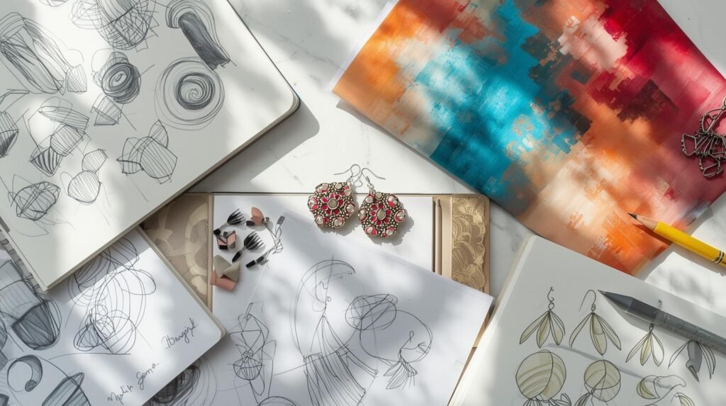 Fabric And Prints To Jewellery