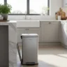 Modern Rubbish bin in kitchen image