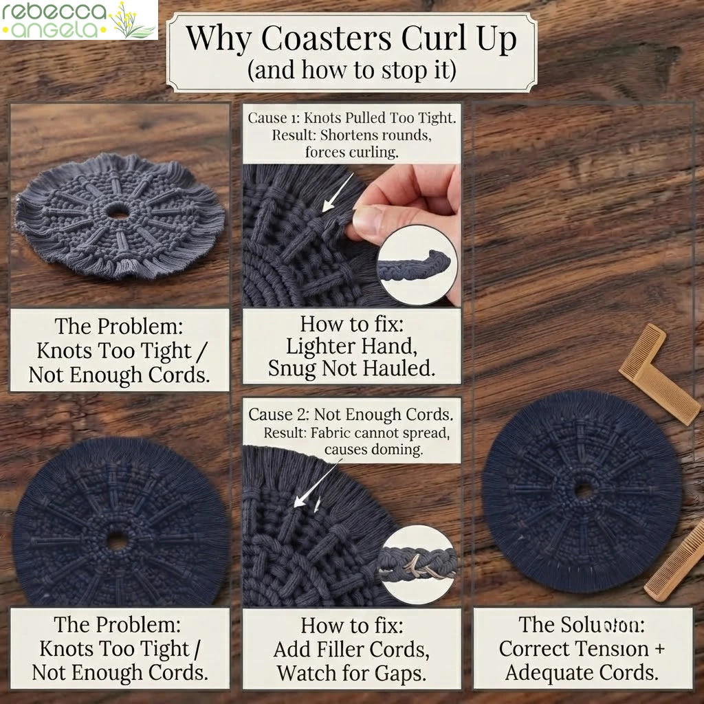 Coasters curl up Image