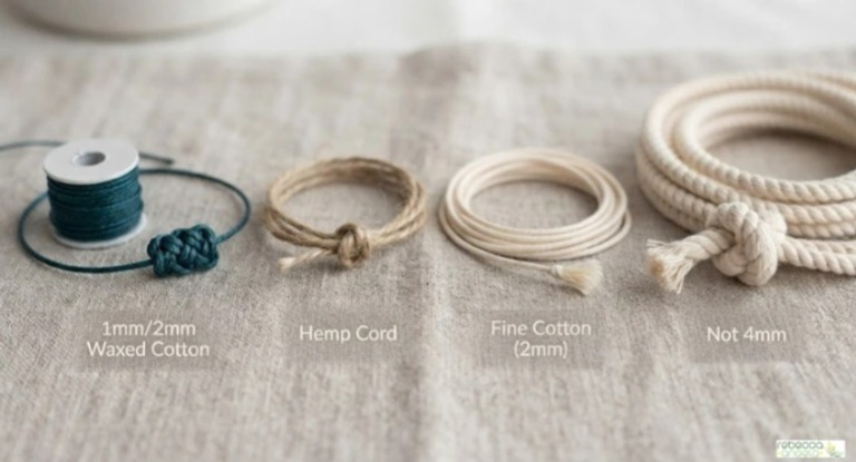 Cord for jewellery is different image