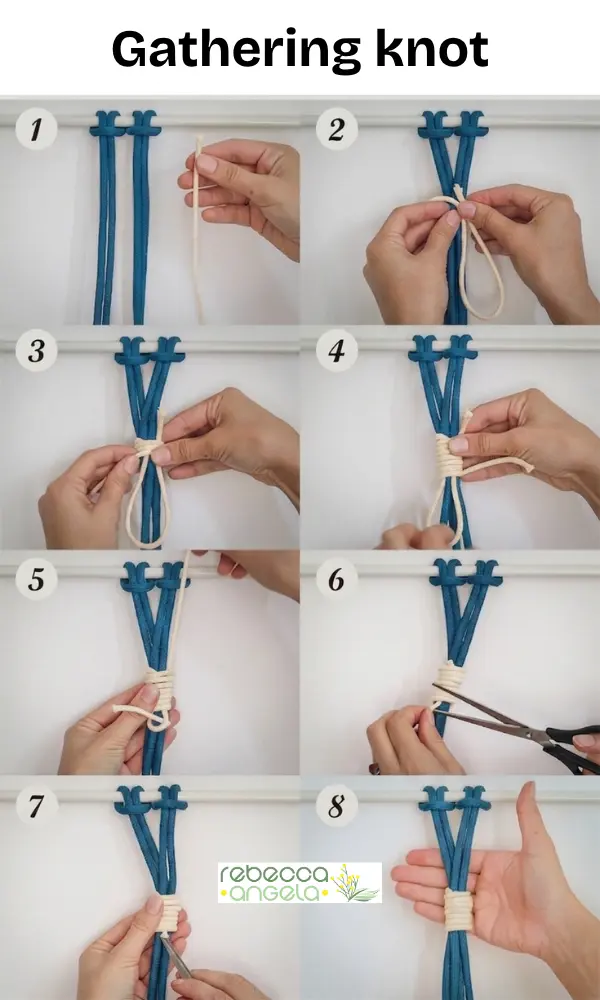 Gathering knot Tutorial image