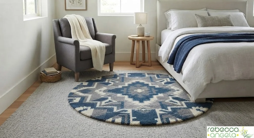 Round Wool Rugs image