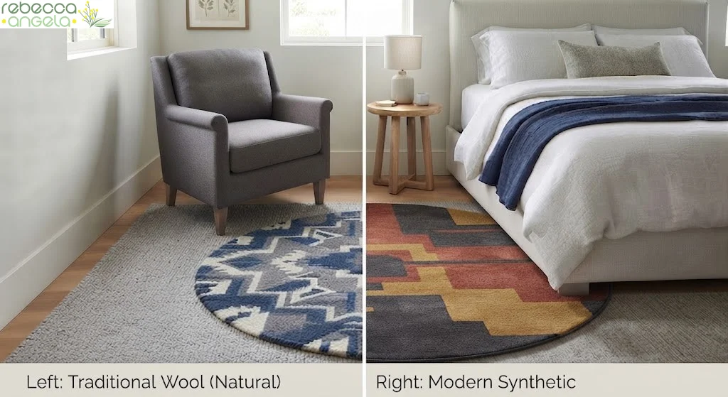 Traditional or Modern, Natural or Synthetic wool rugs image