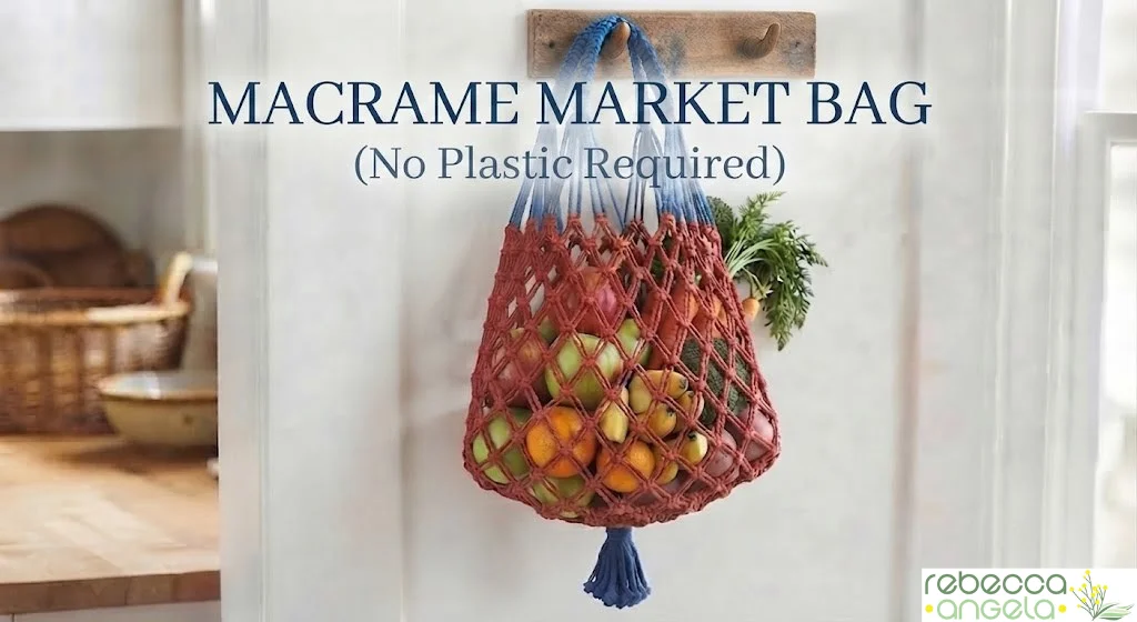 Tutorial – Macrame Market Bag image
