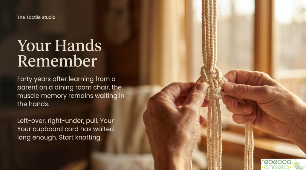 The macrame knots to learn first image