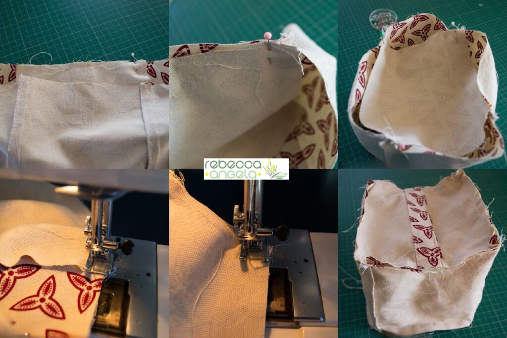 Attaching the top and base of the cube image