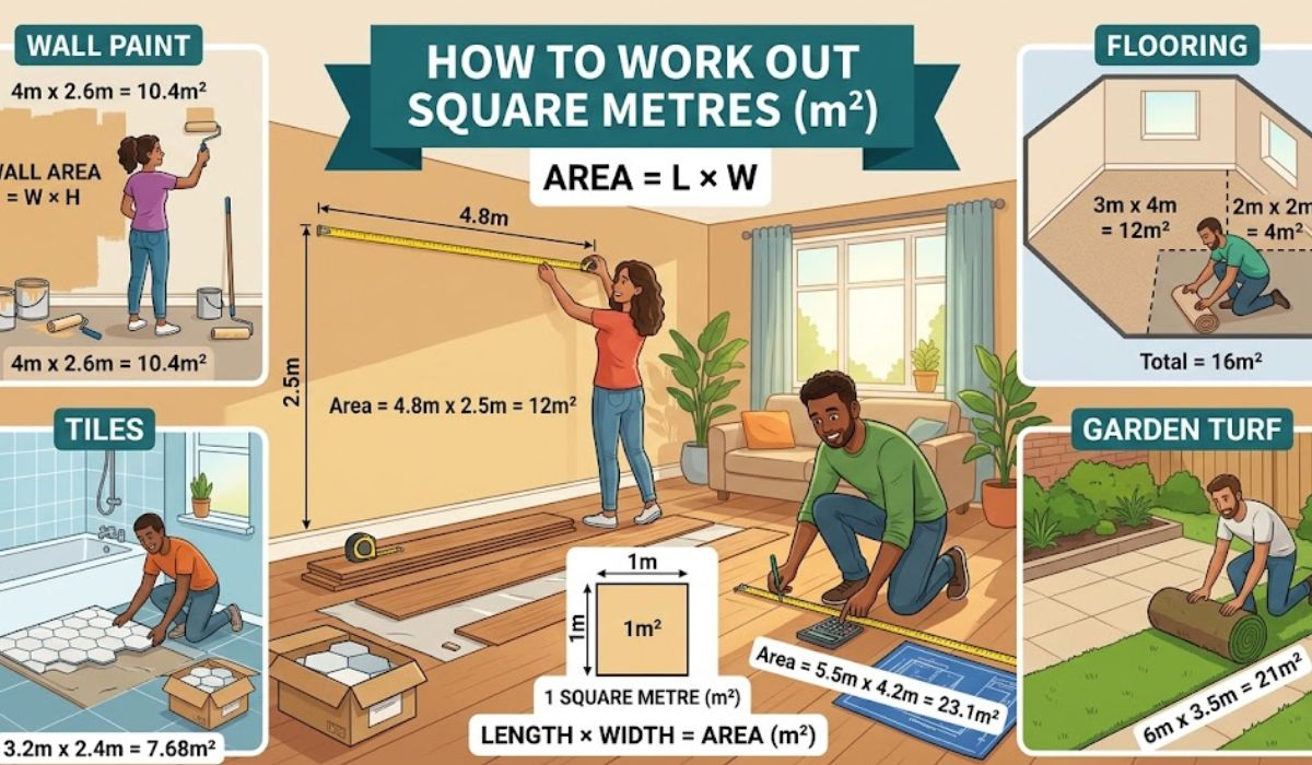 How Do You Work Out Square Metres