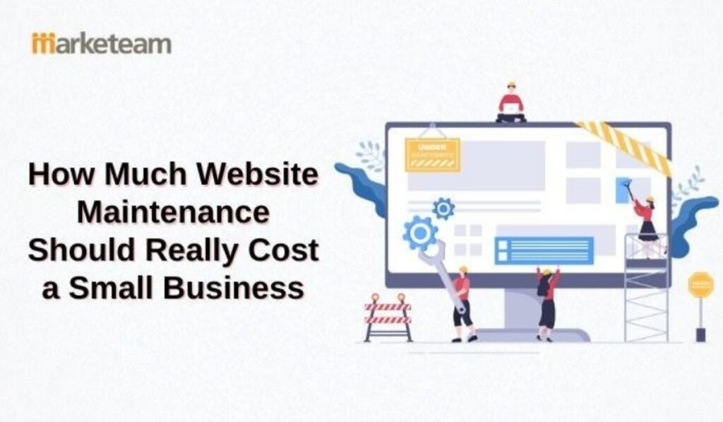 Website Maintenance cost image