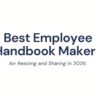 Best Employee Handbook Makers banner image