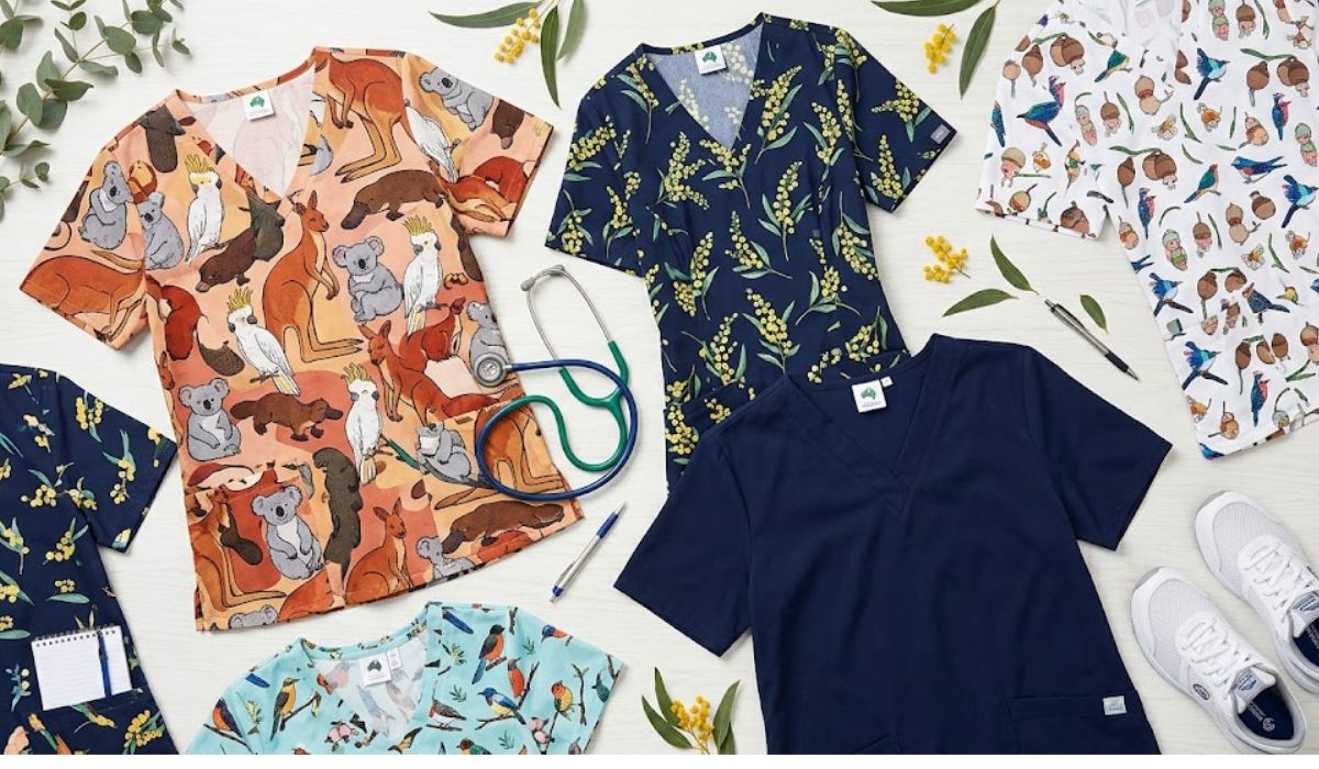 Fun and Printed Scrubs image