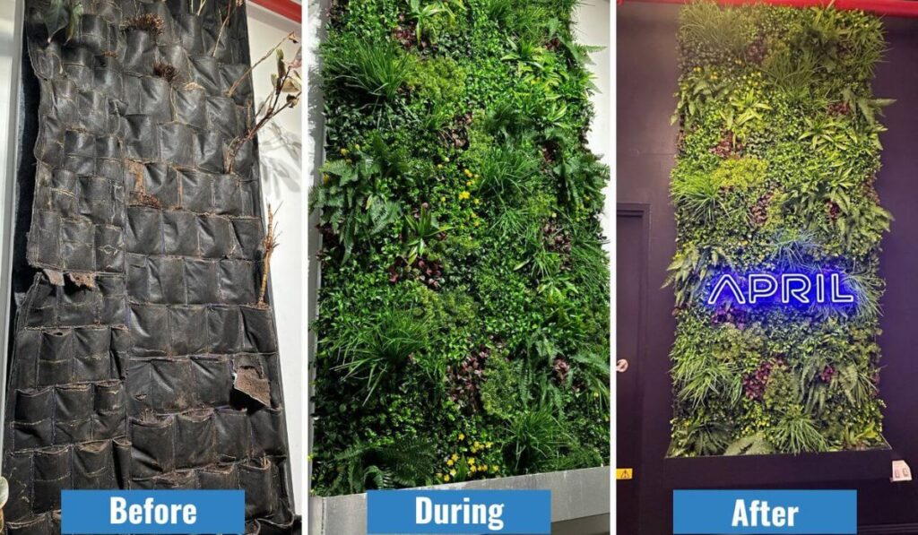Custom Artificial Vertical Gardens image