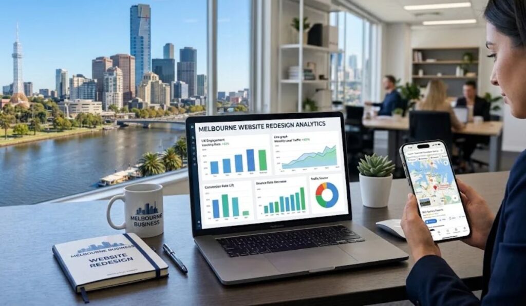 Melbourne business website image